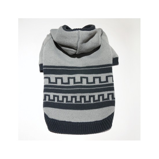 Pattern Sweater Coat