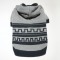 Pattern Sweater Coat