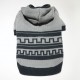Pattern Sweater Coat