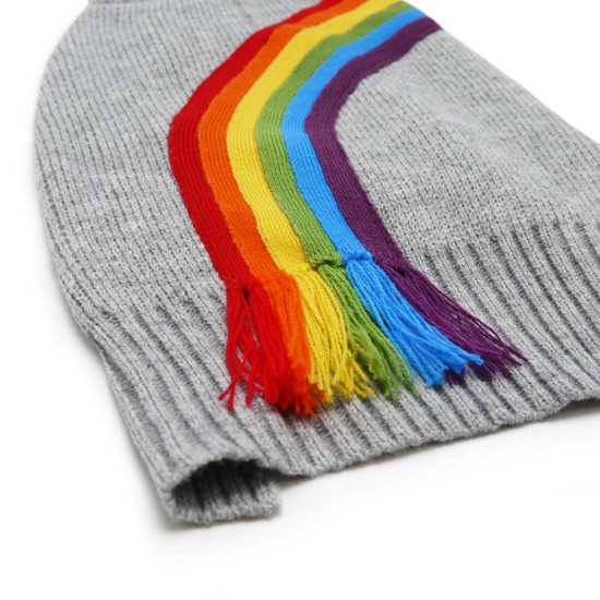 Rainbow Turtleneck