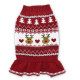 Reindeer Fair Isle Sweater Dress