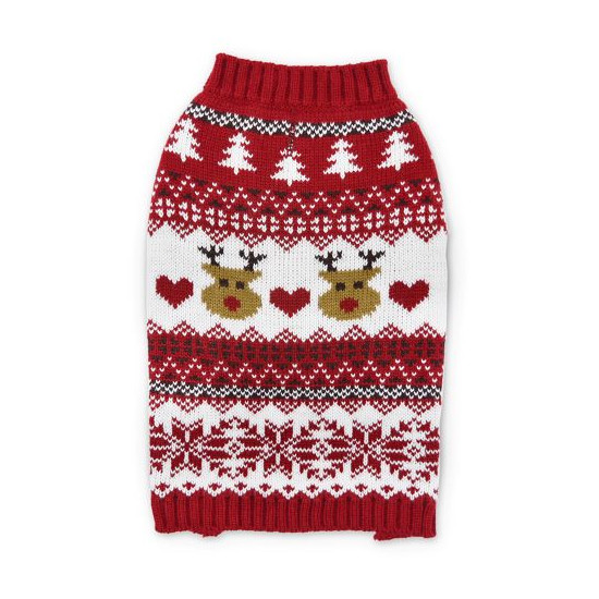 Reindeer Fair Isle Sweater