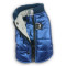 Metallic Runner Coat - Blue