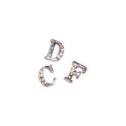 Rhinestone Letters A-Z - THIN