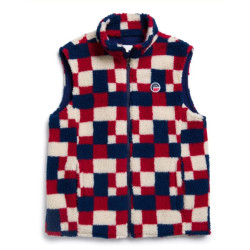 Human Fab Ski Sherpa Vest