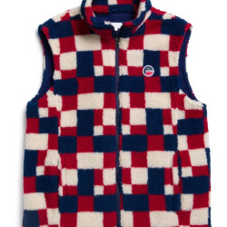 Human Fab Ski Sherpa Vest