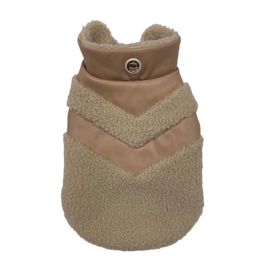 Fab Ski Leather Shearling Puffer