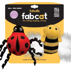 Faballs 2 pack - Ladybug & Bee