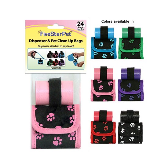 Paw Print Purse Dispenser