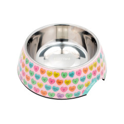 Dog Bowl - Candy Hearts