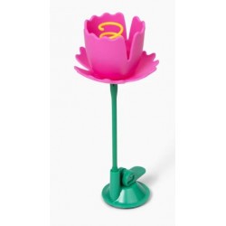 Springy Flower Cat Treat Toy