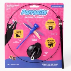 Dragonfly Tease Wand Cat Treat Toy Playset