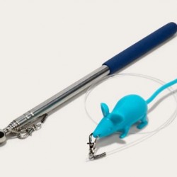 Mouse Wand Cat Treat Toy