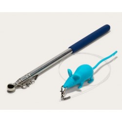 Mouse Wand Cat Treat Toy
