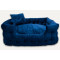 Luxury Velour Pet Bed with Accessories