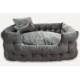 Luxury Velour Pet Bed with Accessories