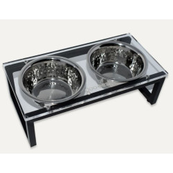 Acrylic & Iron Double Feeder