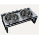 Acrylic & Iron Double Feeder