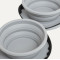 Collapsible & Portable Silicone Double Bowl