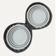 Collapsible & Portable Silicone Double Bowl