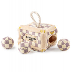 Chewy Vuiton Trunk - Checker