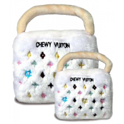 Chewy Vuiton Handbag - White
