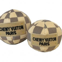 Chewy Vuiton Ball - Checker