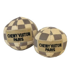 Chewy Vuiton Ball - Checker