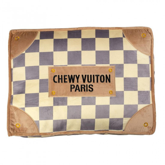 Chewy Vuiton Bed - Checker