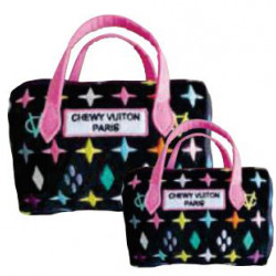 Chewy Vuiton Handbag - Black Monogram