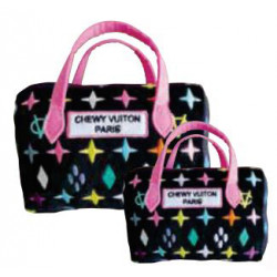 Chewy Vuiton Handbag - Black Monogram