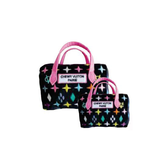 Chewy Vuiton Handbag - Black Monogram