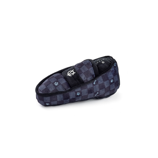 Chewy Vuiton Loafer - Black Checker
