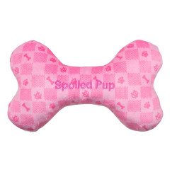 Chewy Vuiton Bone - Pink Checker
