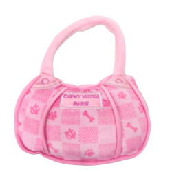 Chewy Vuiton Handbag - Pink Checker