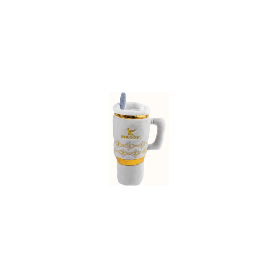 Holiday Snuggly Cup - Ivory w/Gold