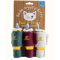 Holiday Snuggly Cup Organic Catnip Toys