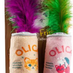 Olicat Chasing Cherry & Tabby Cat Orange