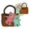 Labowwow Handbag w/two charms