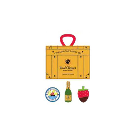 Woof Clicquot Champagne Pawty Set