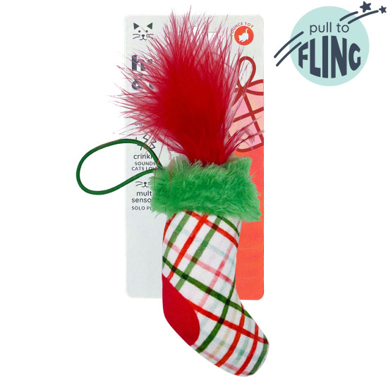 Cat - Christmas Stocking Flinger