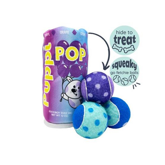Squeak 'n Peek Puppi Pop Grape