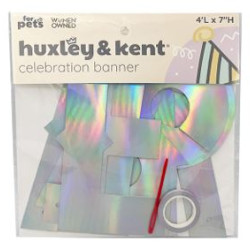 Let's Pawty Iridescent Celebration Banner