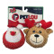 Christmas EZ Squeaky Balls - Santa & Reindeer