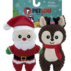 Christmas 6" Twin Pack - Santa & Reindeer