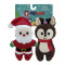 Christmas 6" Twin Pack - Santa & Reindeer