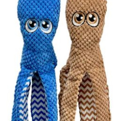 Octopus 16" - Twin Pack - Blue & Brown