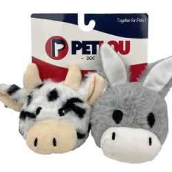 Twin Pack - Cow & Donkey