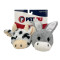 Twin Pack - Cow & Donkey