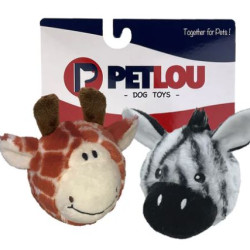 Twin Pack - Giraffe & Zebra